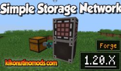 Simple Storage Network Mod para Minecraft 1.20