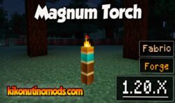 Magnum Torch Mod para Minecraft 1.20