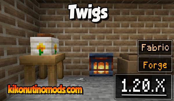 Twigs Mod para Minecraft 1.20