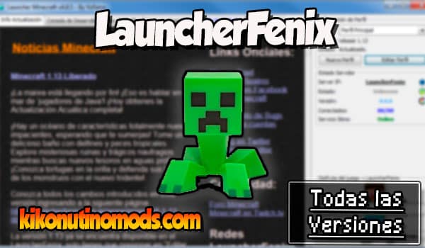 LauncherFenix Minecraft para todas las versiones Descargar