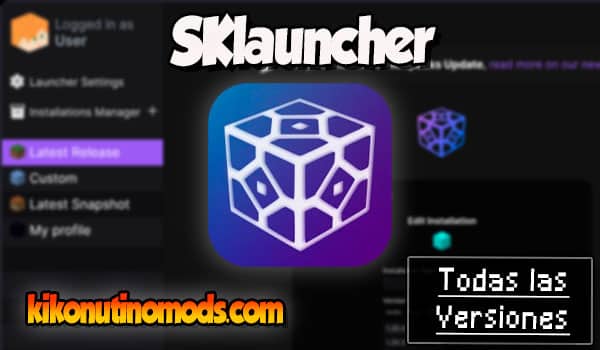 SKlauncher Minecraft para todas las versiones Descargar