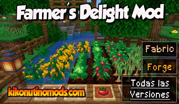 Farmer's Delight mod Minecraft para todas las versiones Descargar