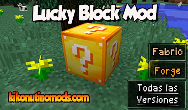 Lucky Block mod Minecraft para todas las versiones Descargar