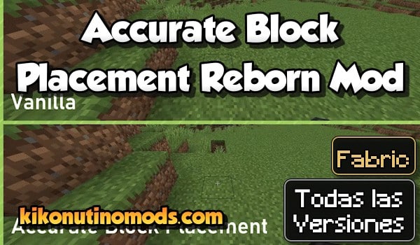 Accurate Block Placement Reborn Mod
