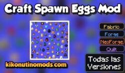 Craft Spawn Eggs Mod