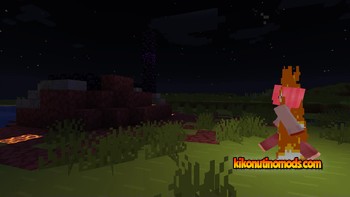 Captura de pantalla de LambDynamicLights - Dynamic Lights mod para Minecraft