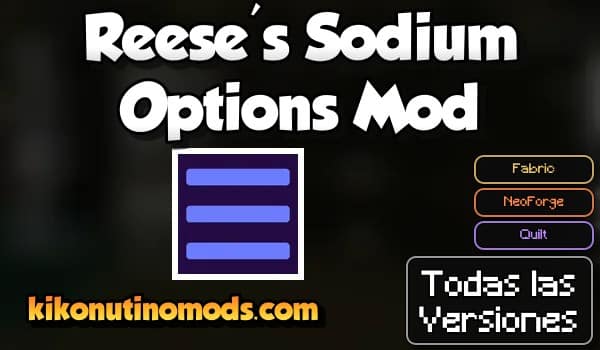 Reese's Sodium Options Mod