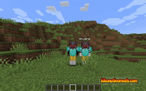 Captura de pantalla de Show Me Your Skin! mod para Minecraft