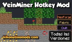 VeinMiner Hotkey Mod