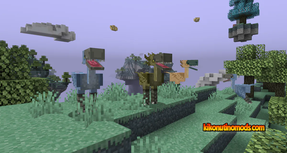 Captura de pantalla de Aether: Lost Content Addon para Minecraft: The Original 3 Moas