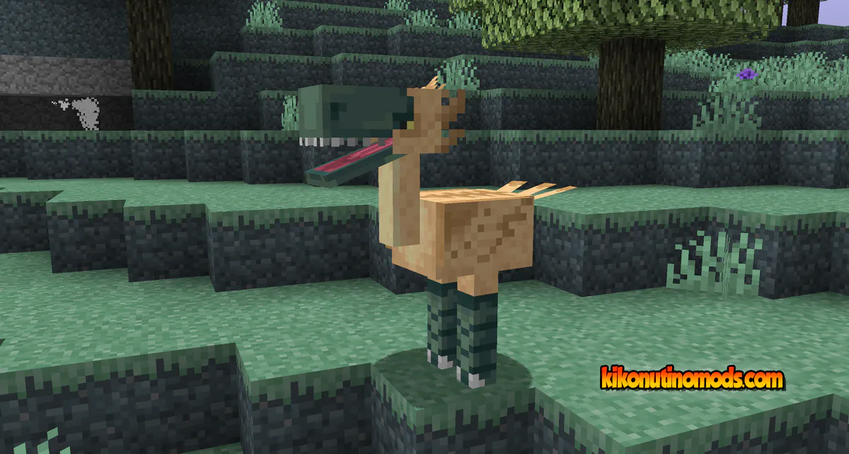 Captura de pantalla de Aether: Lost Content Addon para Minecraft: Orange Moa