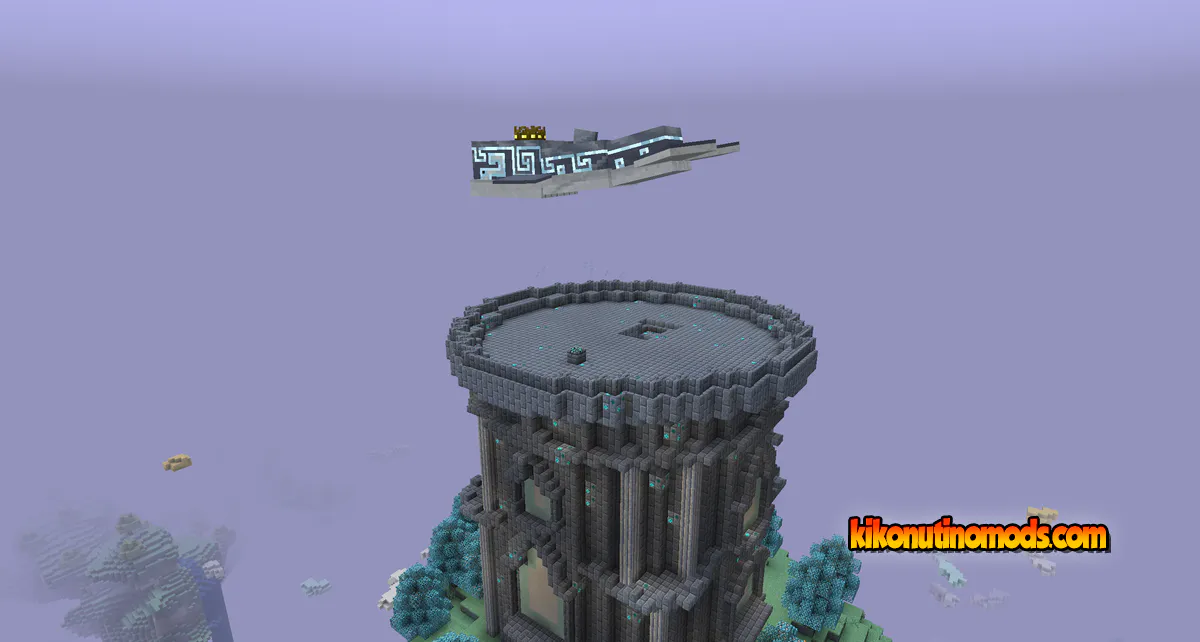 Captura de pantalla de Aether: Lost Content Addon mod para Minecraft