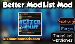 Better ModList Mod