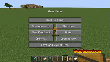 Captura de pantalla de Better Screens para Minecraft: Container Background Opacity