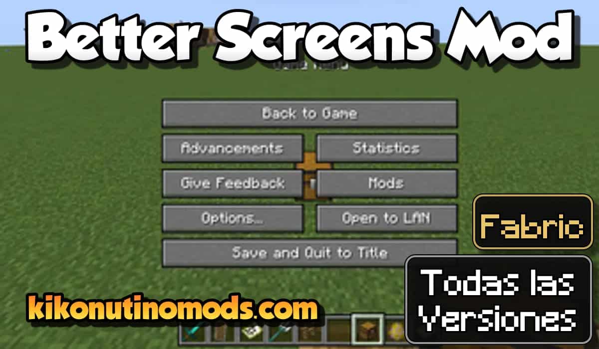 Better Screens Mod