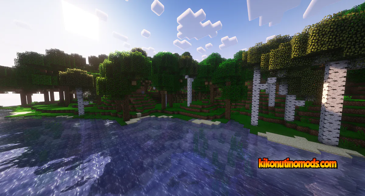 Captura de pantalla de Better Trees mod para Minecraft