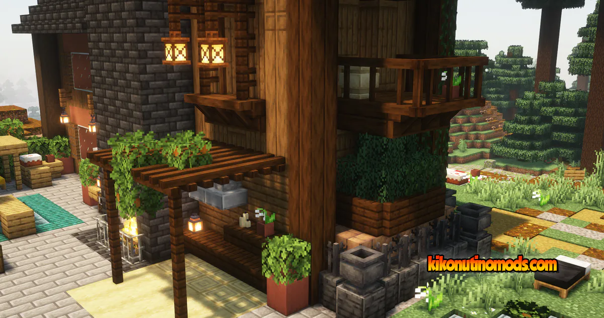Captura de pantalla de Building But Better para Minecraft: Rustic Exterior (Back) - by theOgQueso + t8pany