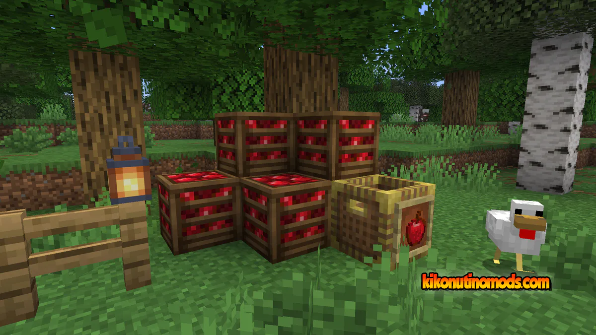 Captura de pantalla de Crate Delight para Minecraft: Apple Crates