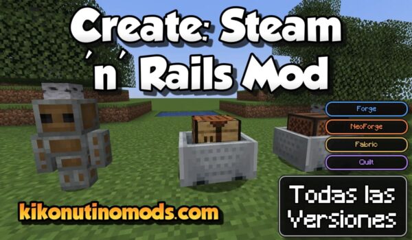 Create: Steam 'n' Rails Mod