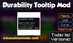 Durability Tooltip Mod