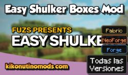 Easy Shulker Boxes Mod