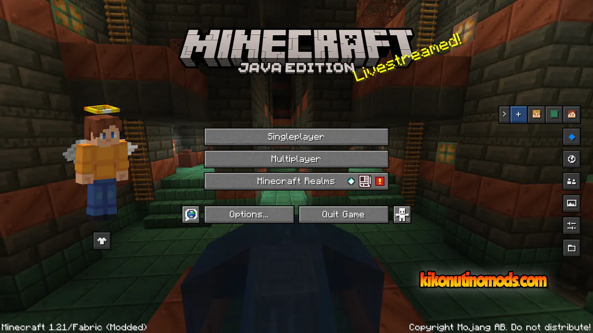 Captura de pantalla de Essential Mod para Minecraft: Account Manager