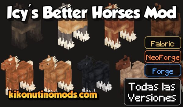 Icy's Better Horses Mod