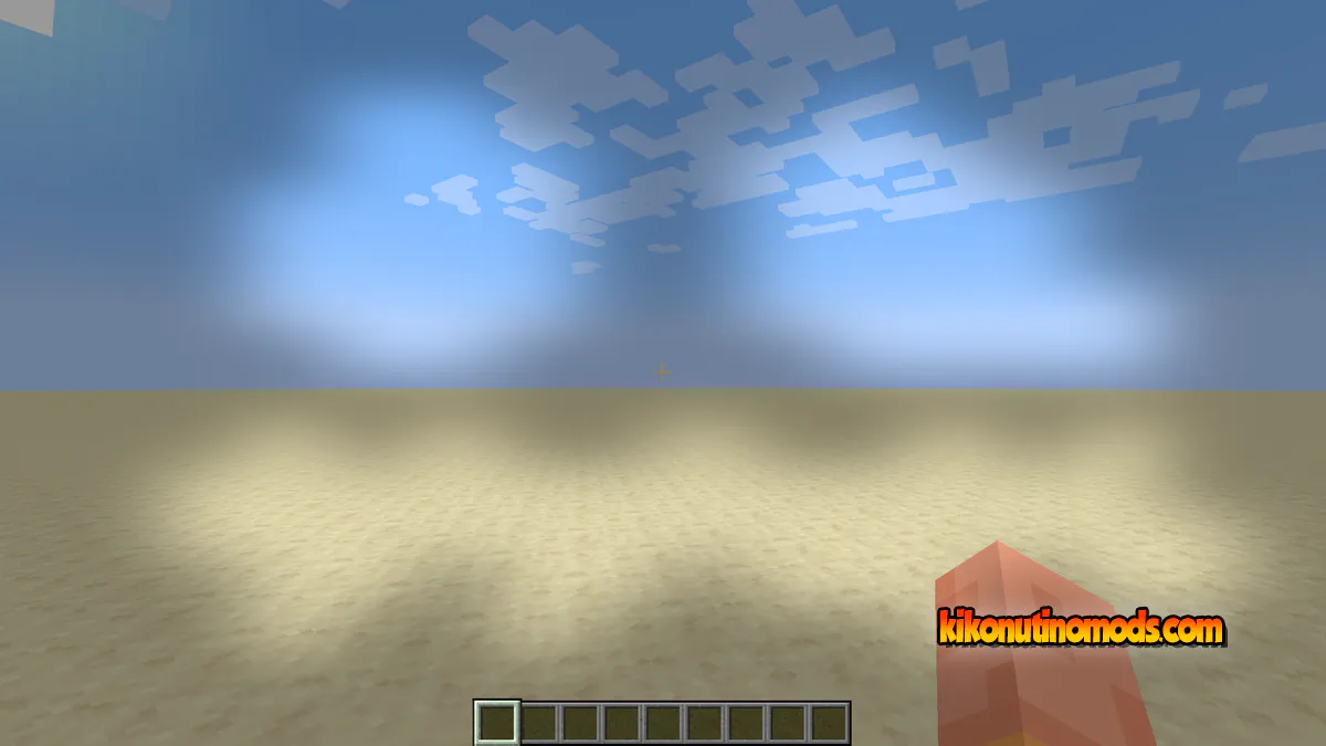 Captura de pantalla de IJM's Tweaks para Minecraft: Pumpkin Overlay Reduced