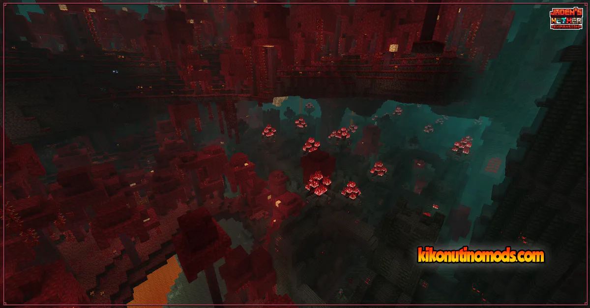 Captura de pantalla de Jaden's Nether Expansion para Minecraft: Sanctum III