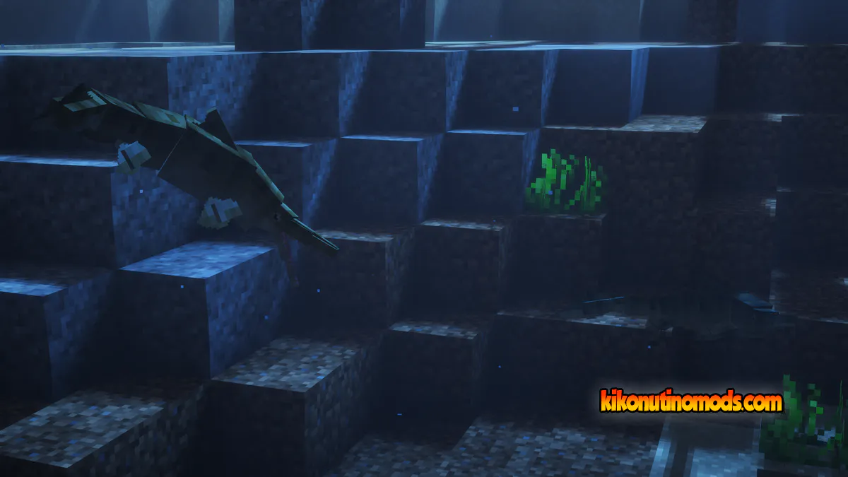 Captura de pantalla de Jurassic World Craft para Minecraft: Mixosaurus